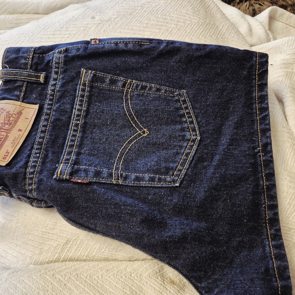 Levi's 512 Blue Denim Jeans - Picture 4 of 10